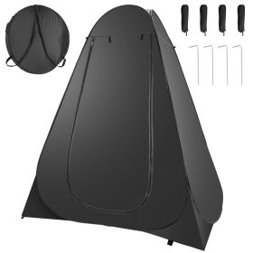 Pop Up Privacy Tent Foldable Outdoor Shower Toilet Tent Portable Clothes Changing Room Camping Shelter with Carry Bag for Camping Hiking Beach Picnic